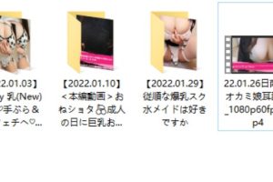 [日南] 1月Fantia合集 [6.61G]